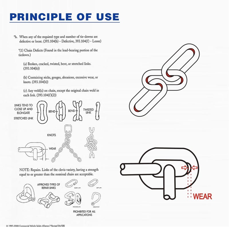 Brake Tech Tools Made in America Chain Wear Gauge Chainsafe Inspection Gauge - BT-106CSF - Image 5